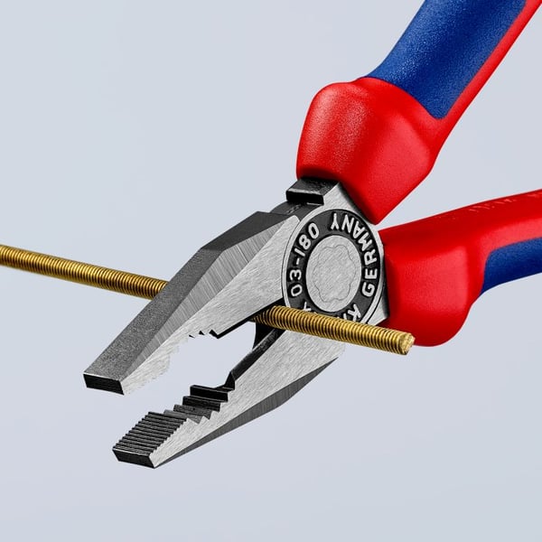 KNIPEX Yhdistelmäpihdit 180 mm, SB-pakkauksessa