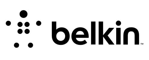 Belkin UltraCharge - Trådlöst laddställ - 2-i-1, Qi2, magnetisk, vikbar + växelströmsadapter - 25 Watt - Ultra Fast Charge (USB-C) - vit