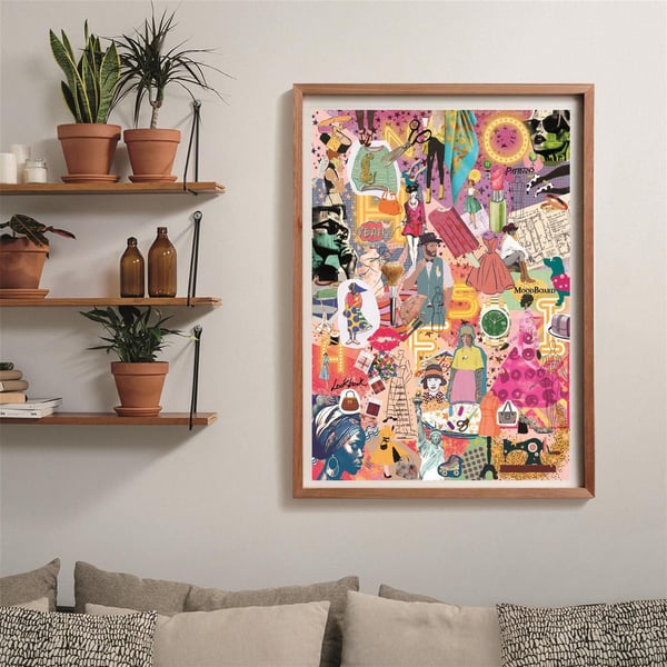 Clementoni Puzzle Compact Fashion & Design 1000 brikker (37071)