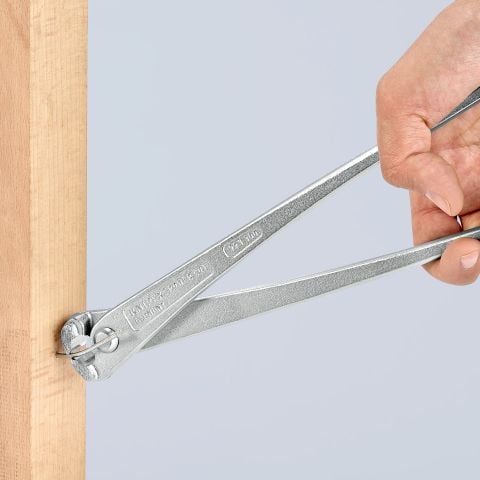 Knipex 99 14 300, Hovtang, 3,8 mm, 2,5 cm, Stål, Kromfarget, 25 mm
