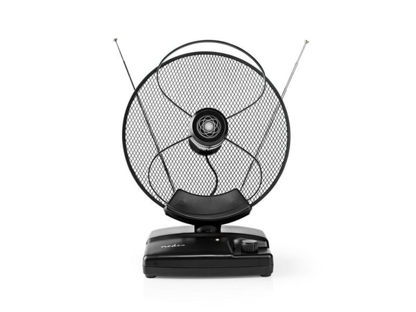 Nedis ANIR2503BK700, Sisätila, Musta, 36 dBi, 1,5 m, FM, UHF, VHF, IEC