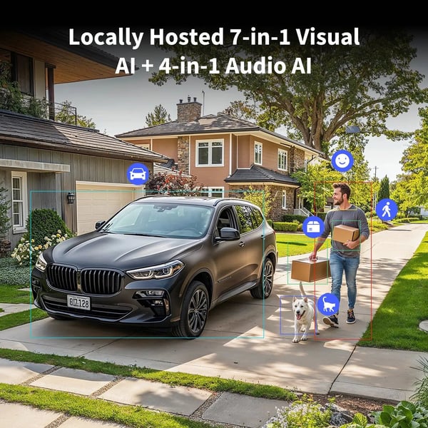 Aqara Camera Hub G5 Pro PoE, hvit, frakoblet