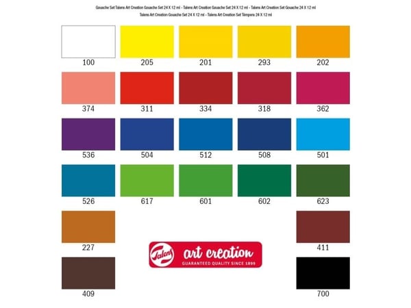 Talens Art Creation gouache-set | 24 st.