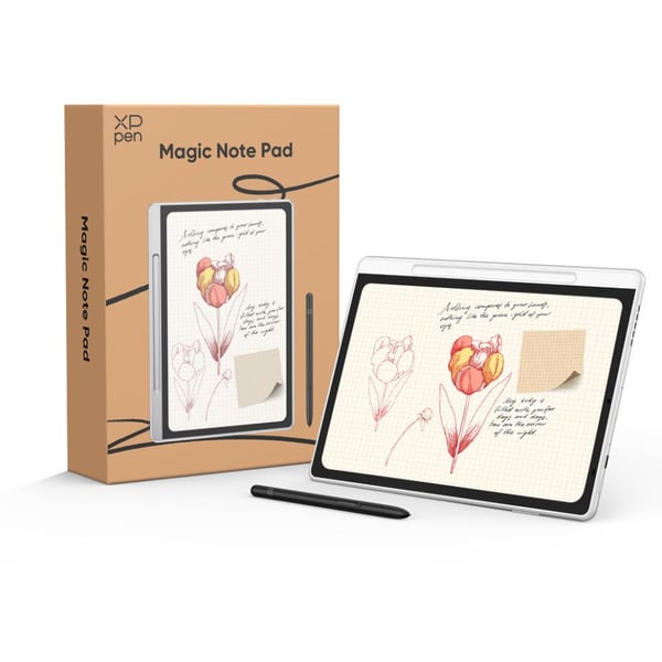 XPPen Magic Note Pad tegnebrett 5080 lpi 148 x 236 mm, hvit