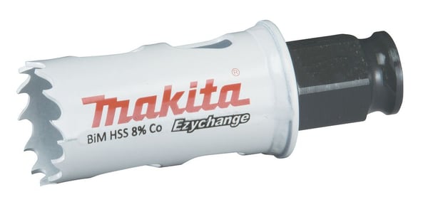 MAKITA BIM HSS-Co 8% 25mm EZYCHANGE PIT METALLI, TERÄS, ALU, PUU, PVC