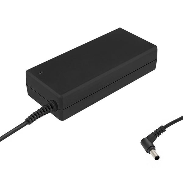Qoltec - Strømadapter - AC 100-240 V - 90 watt - svart