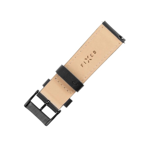 FIXED - KlocKräm för smart klocka - 20 mm bred - 165 - 215 mm - svart - för Garmin Approach S40, S42; Forerunner 645; Samsung Galaxy Watch 3, Watch...
