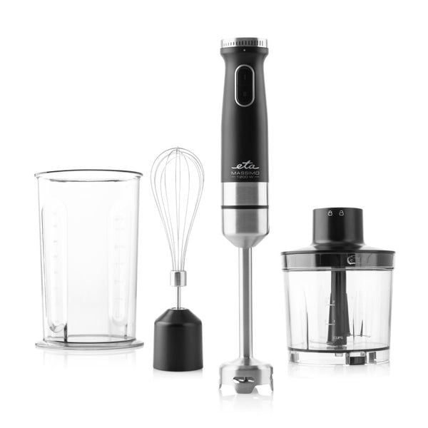 Eta MASSIMO, Stavmixer, 0,7 l, Pulsfunktion, 1,25 m, 1200 W, Svart, Rostfritt stål