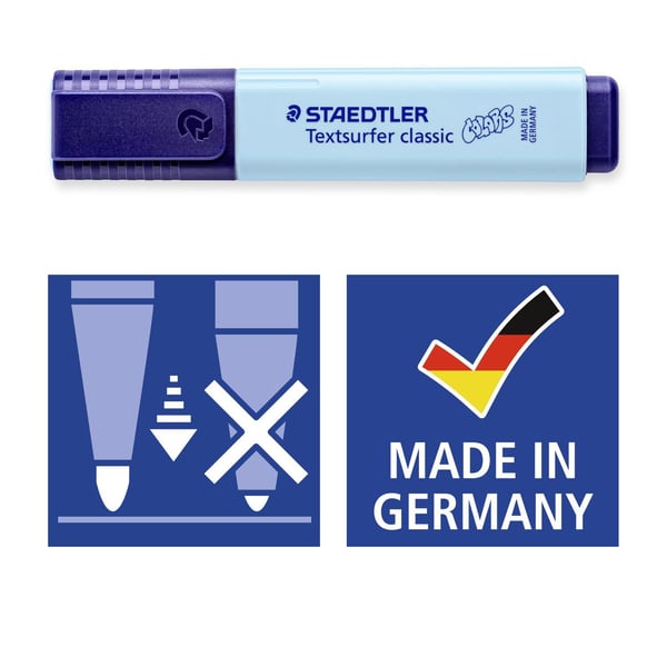 Staedtler Textsurfer classic 364 C, 1 stykker, Rød