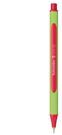 Schneider Schreibgeräte Line-Up, Rød, Grønn, Rød, 0,4 mm, Plast, Trekant, neon-red