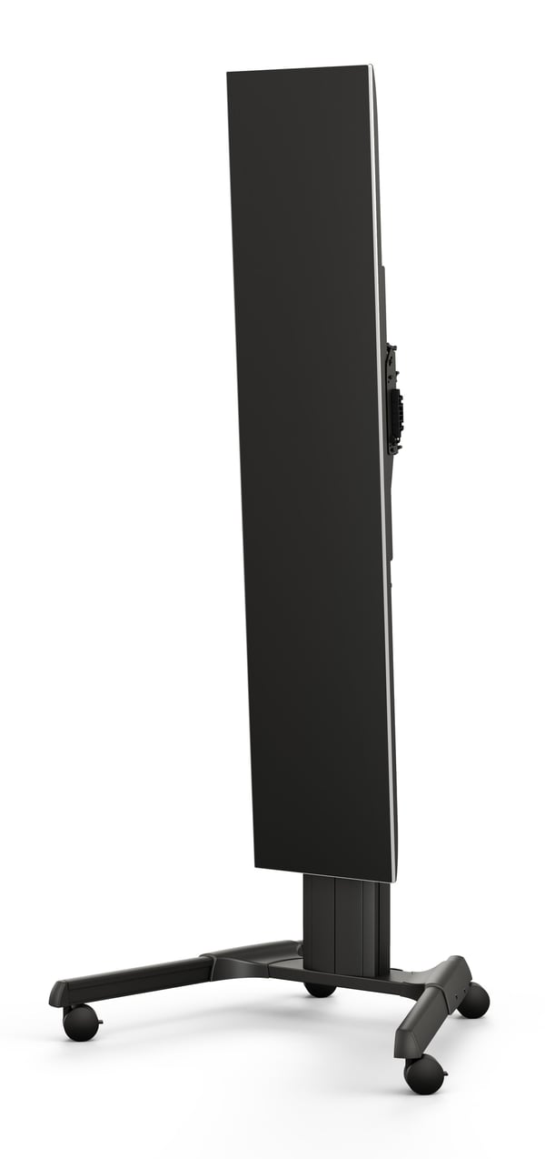 Chief Fusion Medium Height-Adjustable Floor Stand Display Mount - For Displays 32-65" - Black - Ställ - för platt panel - svart - skärmstorlek: 37"...
