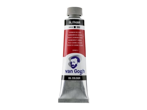 Van Gogh oljefärg tub Cadmium Red Deep 306