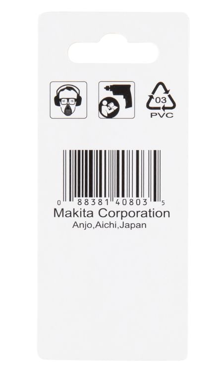 Makita Quattro - Skruvmejselhuvud - 3 delar - pozidriv - PZ3 - hexagonalt - längd: 25 mm