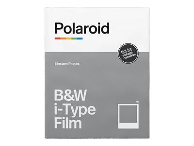 Polaroid i-Type B&W Film - Brilliant - hvit - 88 x 107 mm 8 ark fotopapir Polaroid i-Type B&W Film - Brilliant - hvit - 88 x 107 mm 8 ark fotopapir