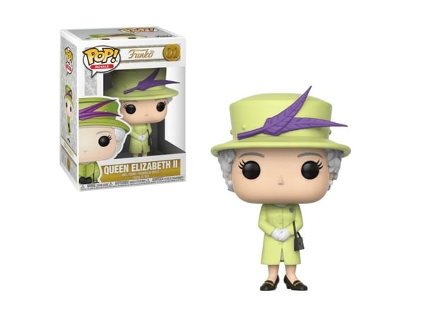 FUNKO Pop! Royals: Queen Elizabeth II, Samlefigur, Kjendis