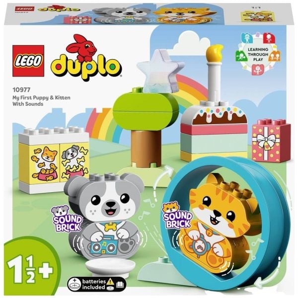 LEGO DUPLO My First 10977 Min første valp og kattunge med lyd