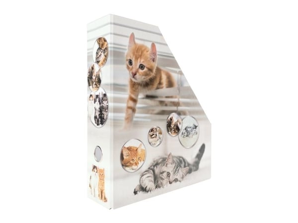 HERMA samlermappe katter A4 gul