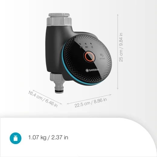 Gardena 19045-20 smart bevattningsdator med gateway och sensorpaket