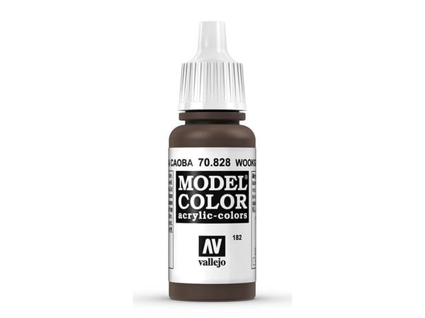 Vallejo 70.828, 17 ml, Ruskea, Matta, Pullo