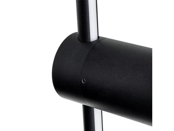 Activejet LED-seinävalaisin AJE-HILTON Black NW, Emerged, 108 lamppua(t), 4000 K, IP20, musta