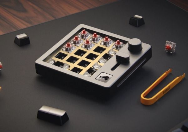 Glorious PC Gaming Race GLO-ACC-NP-SP-B, Numpad switch plate, mässing, Guld