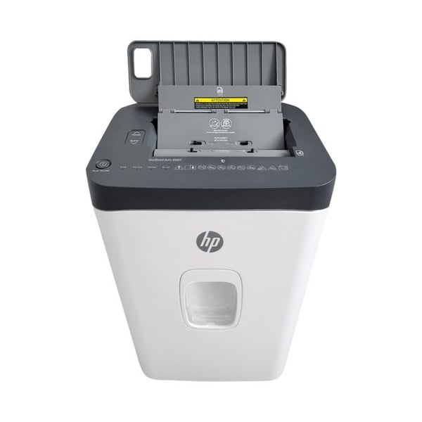 HP makuleringsmaskin HP ONESHRED Auto 200CC makuleringsmaskin, hvit og grå