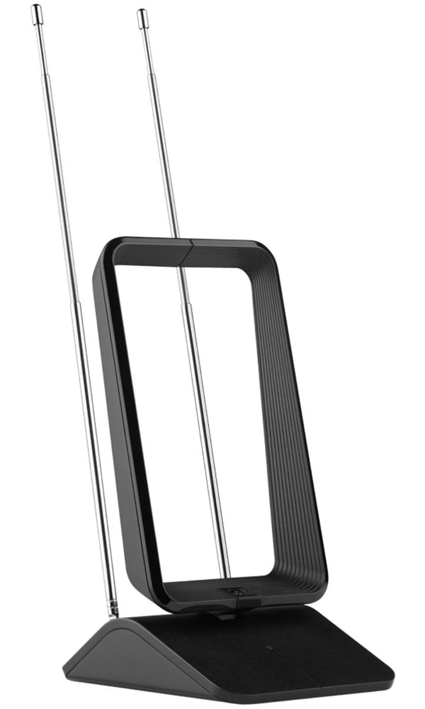 One For All Performance Line DVB-T Signal Overload Protection Antenne 5G, Sisätila, Musta, 1,5 m, DVB-T2, 1,5 m, ICE male