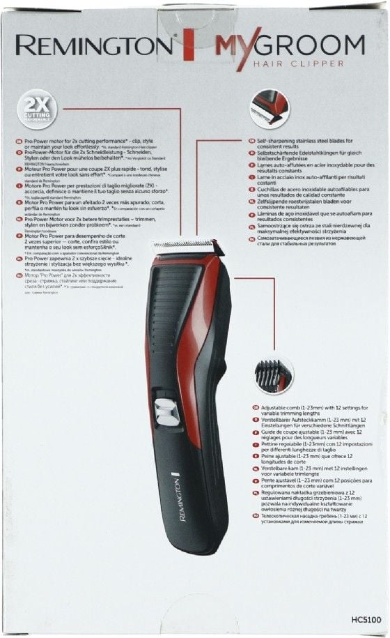 Remington My Groom HC5100 - hiustenleikkuri