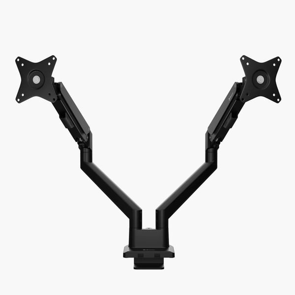 Arozzi Alzare Neo Duo - Gas Spring Monitor Arm - Black