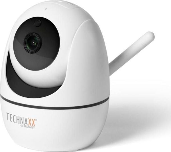 Technaxx TX-146 - Nettverksovervåkingskamera - panorering / tipping - innendørs - farge (Dag og natt) - 2 MP - 1920 x 1080 - fastfokal - lyd - tråd...