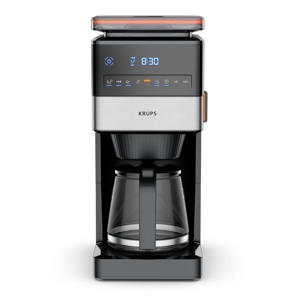 Krups KM8428 Grind Aroma XL kaffebryggare 1,5 L med inbyggd kvarn, svart
