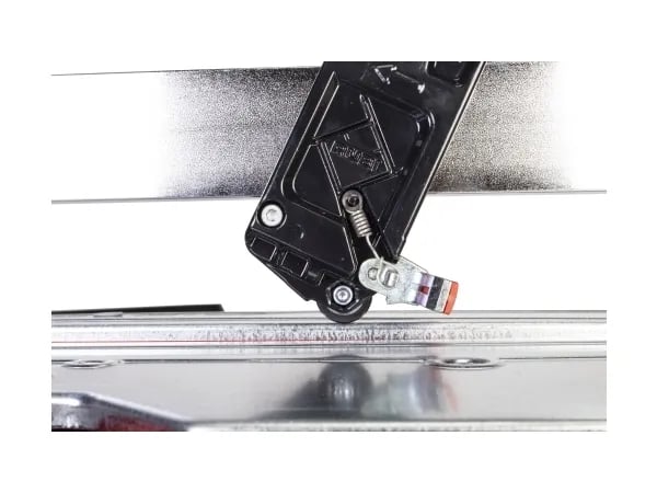 RUBI TP-102 S, 102 cm, 2 cm, Keramisk, Porselen, Kromstål, Rød, Rustfritt stål
