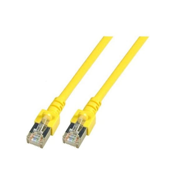 EFB Elektronik K5457.0.5, 0,5 m, Cat5e, SF/UTP (S-FTP), RJ-45, RJ-45, Gult