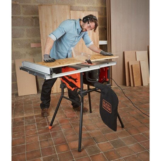 Black & Decker BES720-QS, 4800 RPM, 8,5 cm, Vapaasti seisova, Musta, Oranssi, Ruostumaton teräs, 1800 W, 25,4 cm