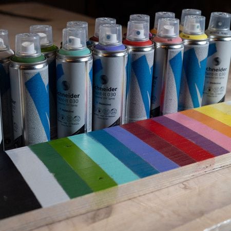Schneider Schreibgeräte Paint-It 030 Supreme DIY Spray, 200 ml, Matt, Sprayboks