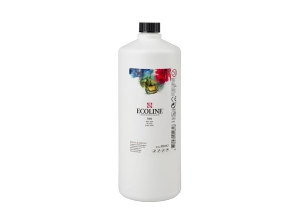 Ecoline flytande akvarellflaska White 100