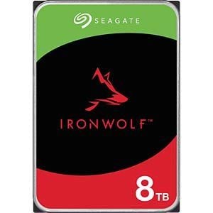 Seagate IronWolf ST8000VN004 harddisk 8 TB 3,5" SATA 6 Gb/s 7200 rpm