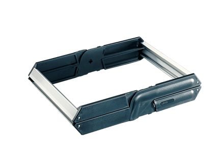 Leitz 19090089, Harmaa, Alumiini, Polystyreeni, 315 mm, 90 mm, 440 mm, 980 g