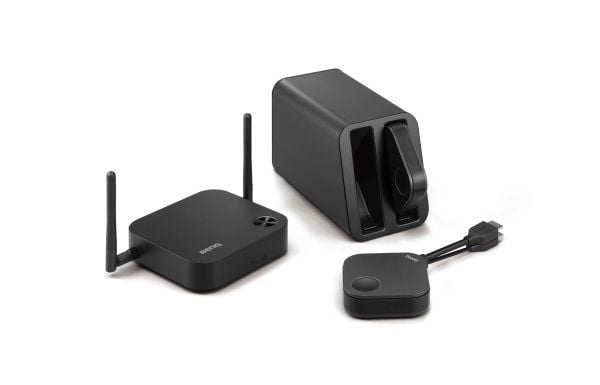 Benq InstaShow WDC10, Työpöytä, Musta, 1920 x 1080 pikseliä, 1080p, Ulkoinen, Wi-Fi 5 (802.11ac)