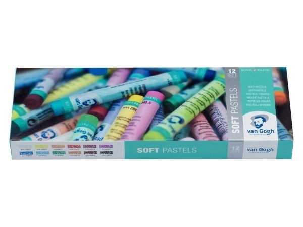 Van Gogh soft pastel startset | 12 färger