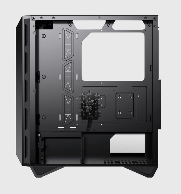 MSI MPG GUNGNIR 110R - Tower - ATX - sidepanel med vindu (herdet glass) - ingen strømforsyning (ATX) - USB/lyd