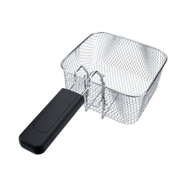 Steba DF 150, Rasvakeitin, 2,5 L, 0,8 kg, 190 °C, Yksi, Musta, Ruostumaton teräs