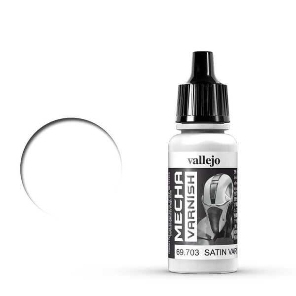Vallejo 69.703, Hvit, Satin, 17 ml, 1 stykker