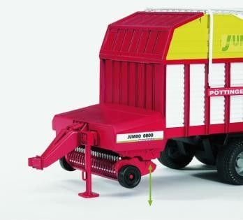 Bruder Pöttinger Jumbo 6600 Profiline Forage trailer toy