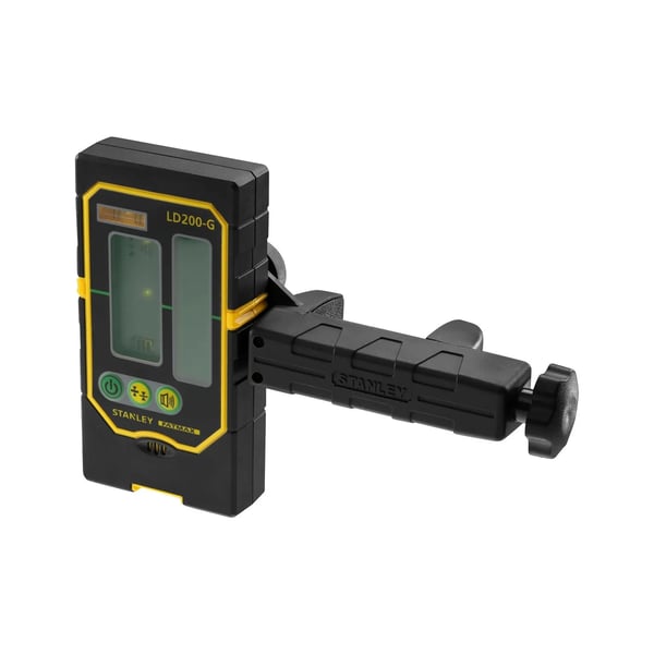 Stanley FMHT1-74267 LD200-G vihreän linjalaserin vastaanotin, musta