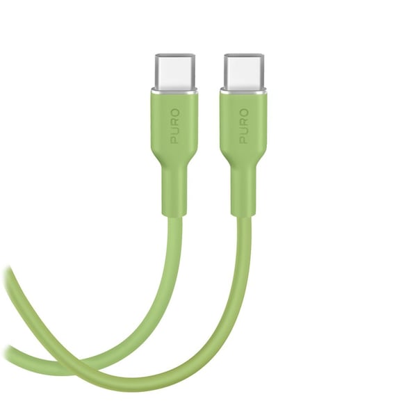 SBS PUCCCICON15MTGRN17, 1,5 m, USB C, USB C, Grøn