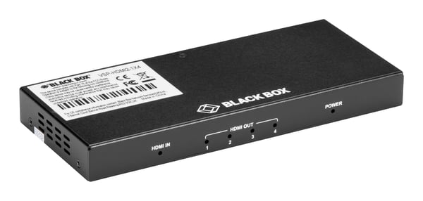 Black Box VSP-HDMI2-1X4 - Video/lyd-splitter - 4 x HDMI - stasjonær