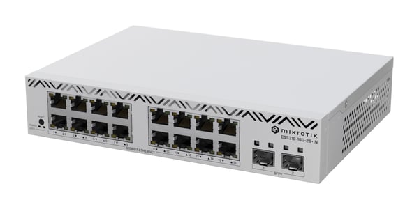 MikroTik CSS318-16G-2S+IN svitsj 16x Gigabit Ethernet 2x SFP+