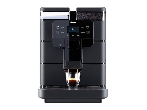 Saeco New Royal Black, Espressomaskin, 2,5 l, Kaffe bønner, Innebygd kaffekvern, 1400 W, Sort