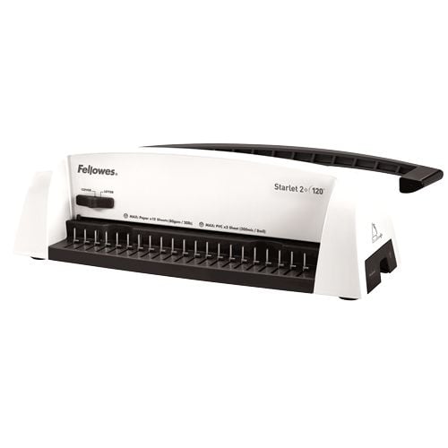 Fellowes Starlet 2+, Grå, Hvit, 12 ark, 482,6 mm, 203,2 mm, 139,7 mm, 1 stykker